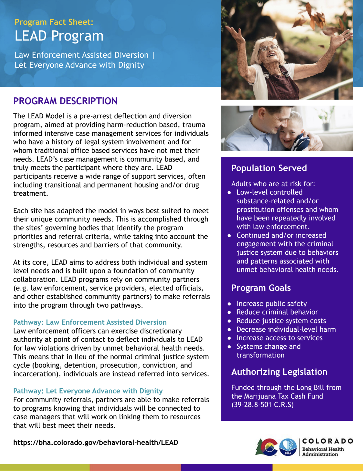 Law Enforcement Assisted Diversion/Let Everyone Advance with Dignity